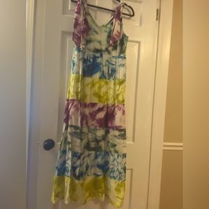 Marie Oliver maxi Dress. Beautiful colors ready for your tropical vacation!